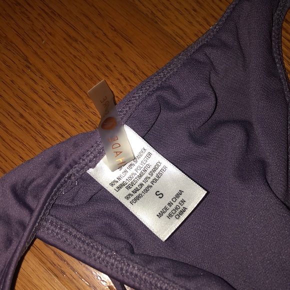 dark purple bikini top - Picture 3 of 3